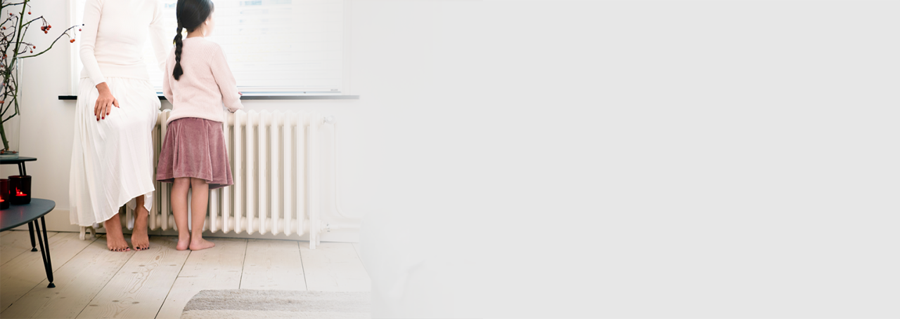 ngrohje me radiator ajër-ujë me temperaturë të lartë