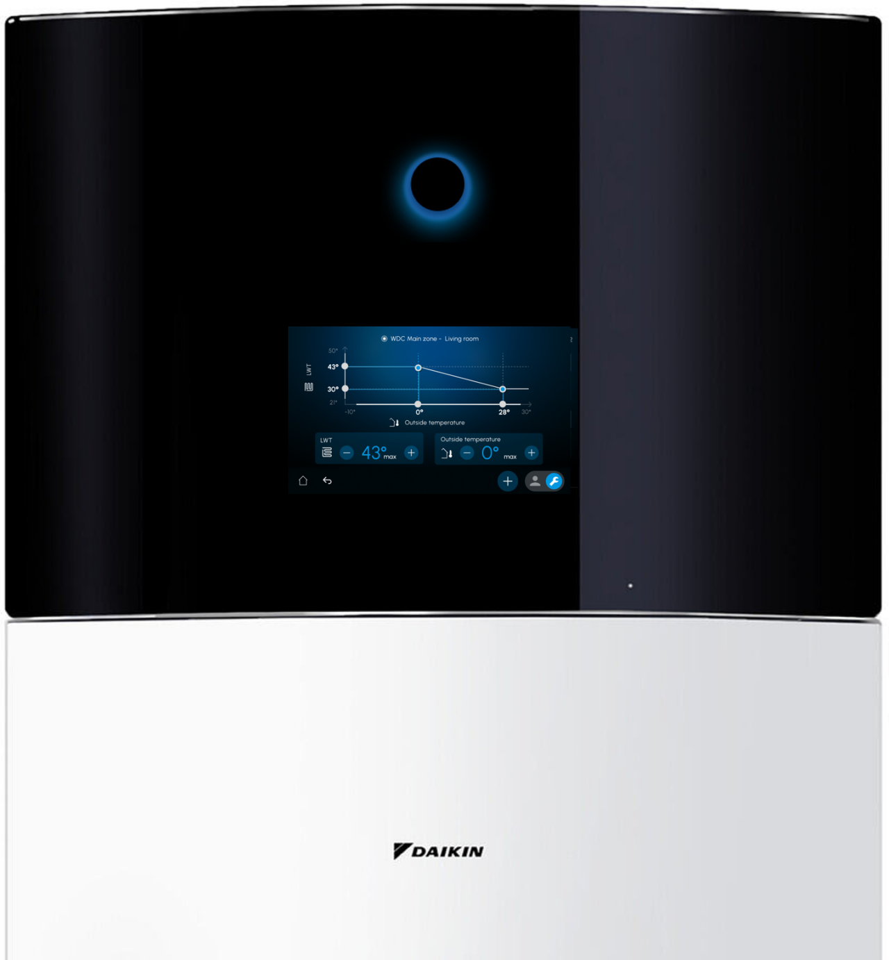 Ekrani me prekje me ngjyra 5” i Daikin Altherma MMI