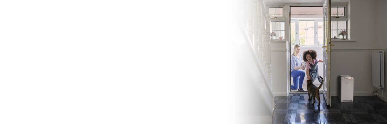 Nëna me vajzën duke fjetur